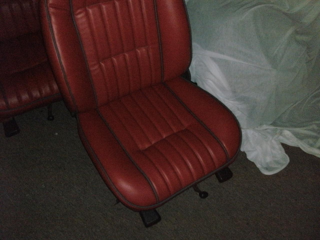 Automotive upholstery — original project photograph