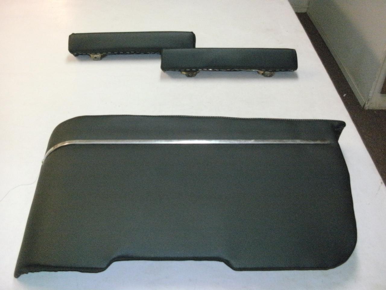 Automotive upholstery — original project photograph
