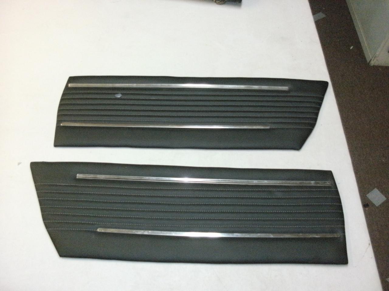Automotive upholstery — original project photograph