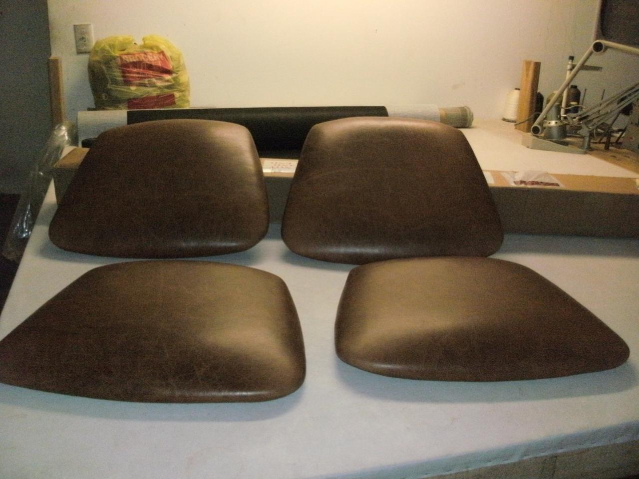 Commercial upholstery — original project photograph
