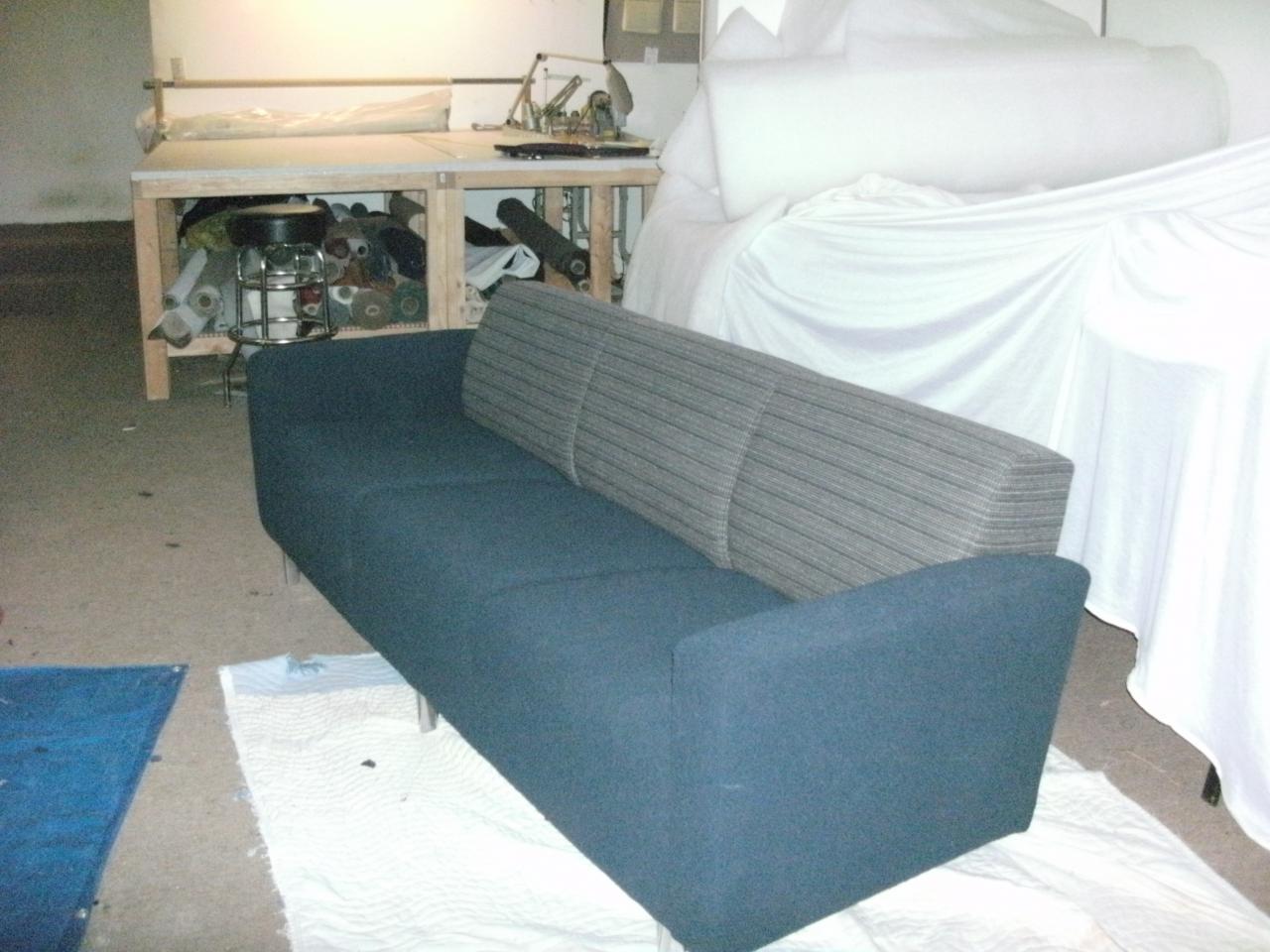 Furniture upholstery — original project photograph